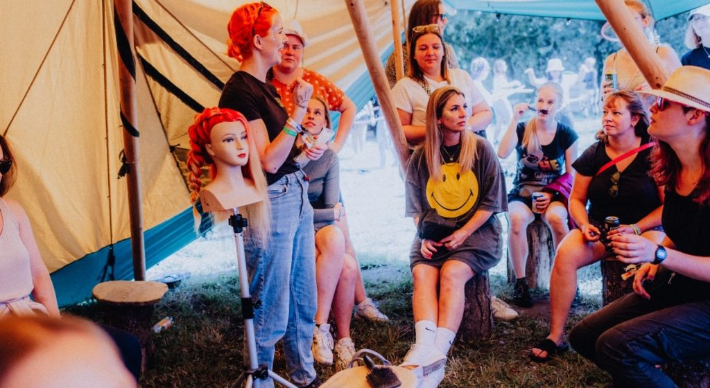Festival Frisuren