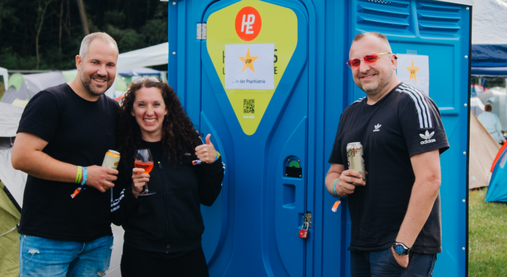 Miettoiletten verfügbar