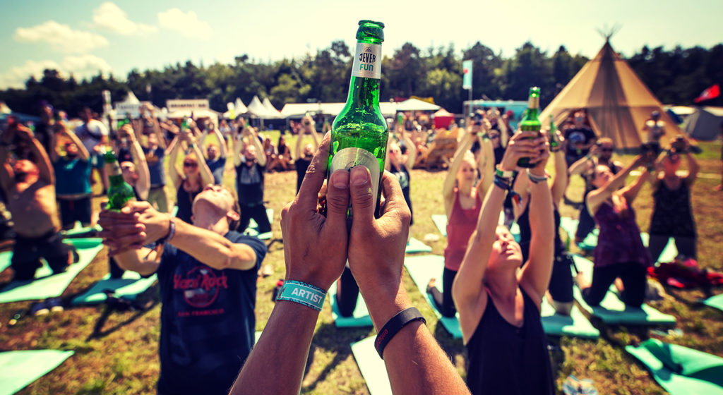 Bier Yoga