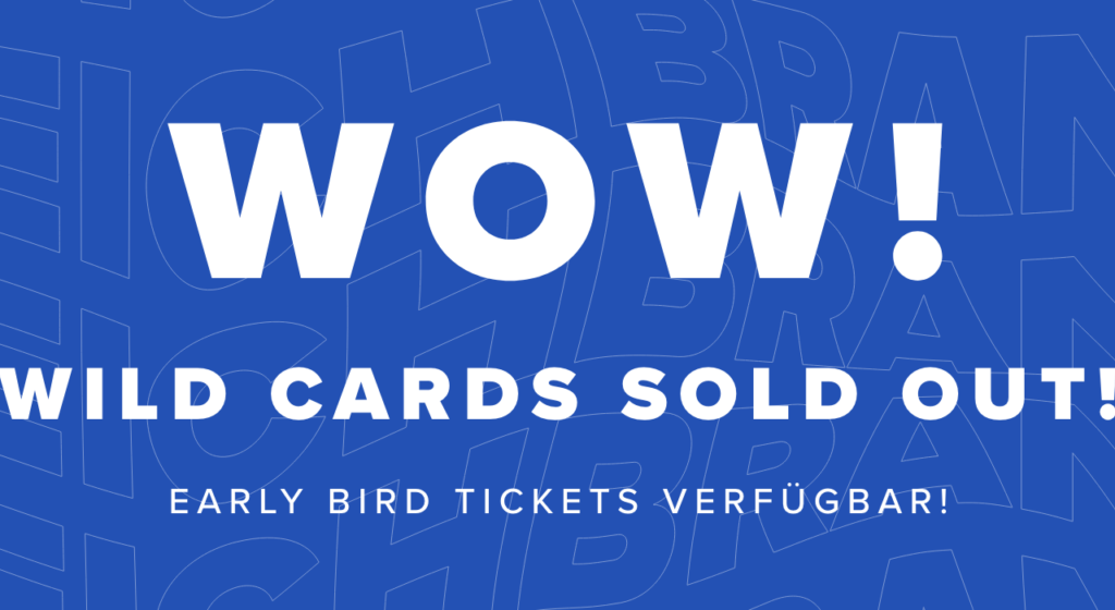 Wild Card Tickets Sold Out!