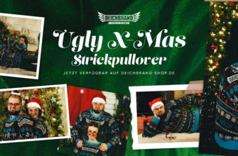 Der DEICHBRAND Ugly X-Mas Strickpullover