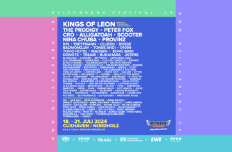 Gesamtes Line-Up