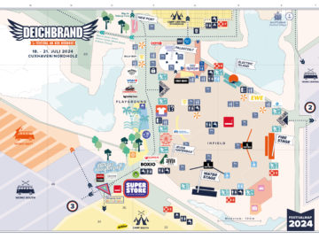 Festivalmap Infield 2024