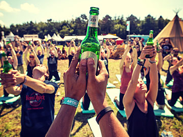 Bier Yoga