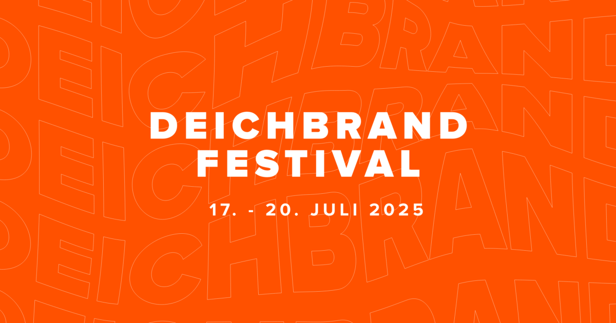  DEICHBRAND Festival 2025 Motiv 