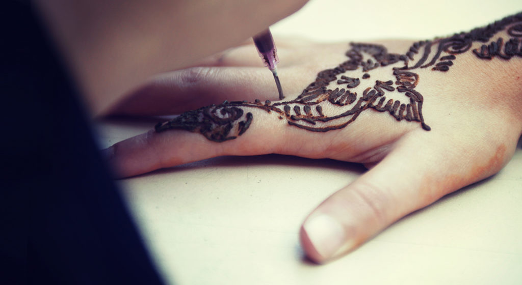 Henna Malerei
