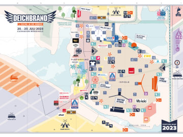 Festivalmap Infield 2023 I (mobil)