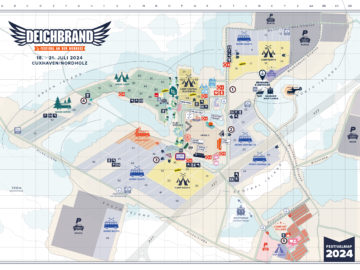 Festivalmap Festivalgelände 2024